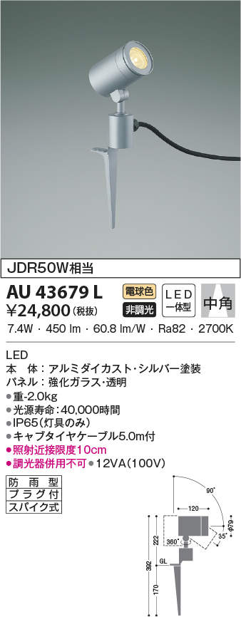 au43679l
