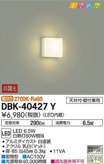 dbk40427y