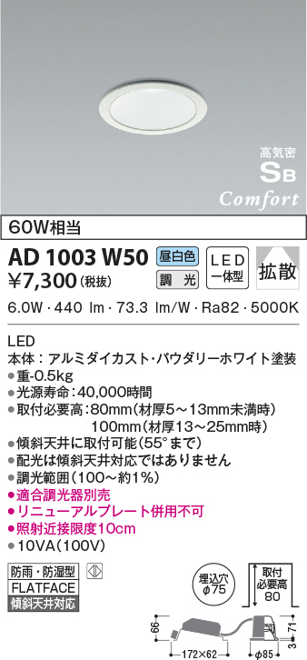 ad1003w50