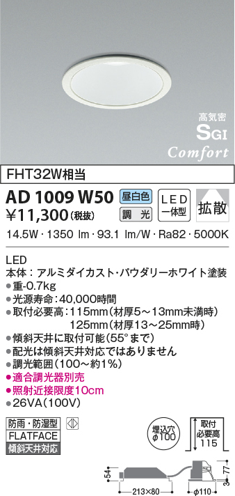 ad1009w50