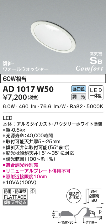 ad1017w50