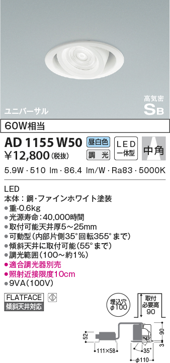 ad1155w50