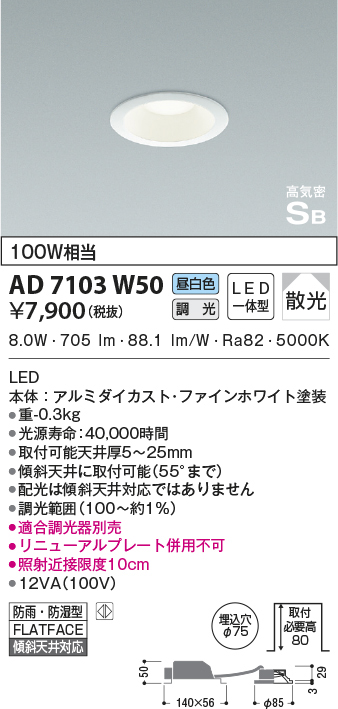 ad7103w50