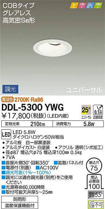 ddl5300ywg