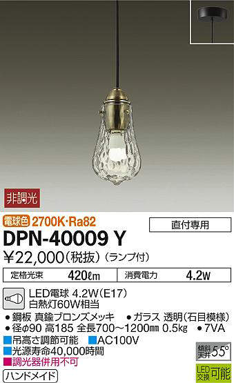 dpn40009y