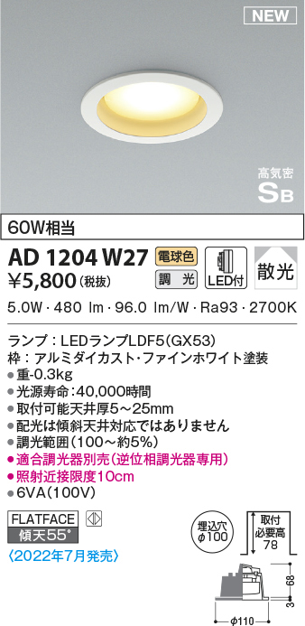 ad1204w27