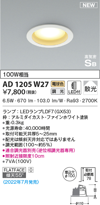 ad1205w27