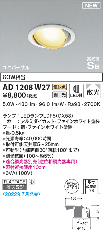 ad1208w27