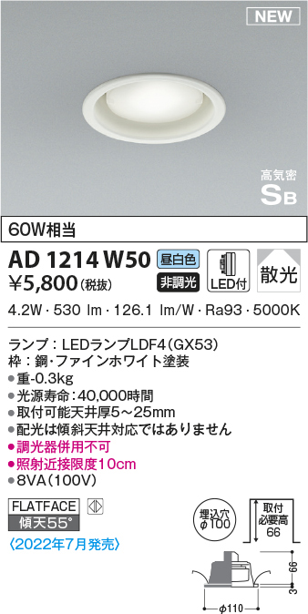 ad1214w50