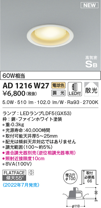 ad1216w27