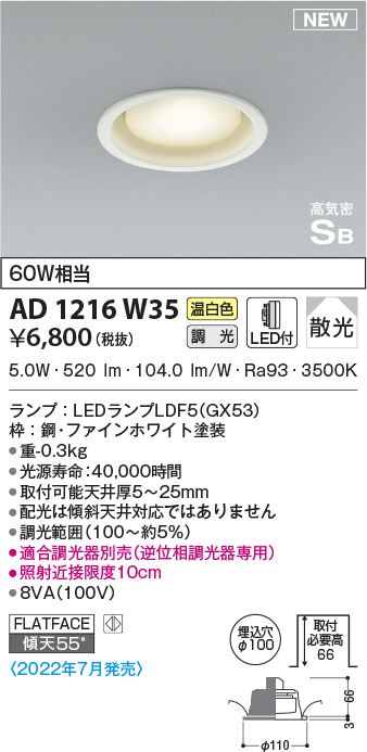 ad1216w35