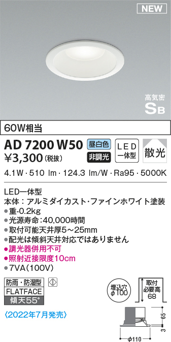 ad7200w50