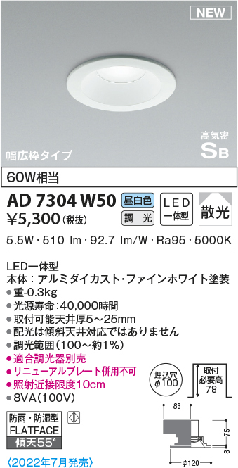 ad7304w50